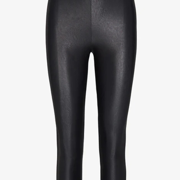 Women's Black High-Waisted Leggings - Picture 3 of 7